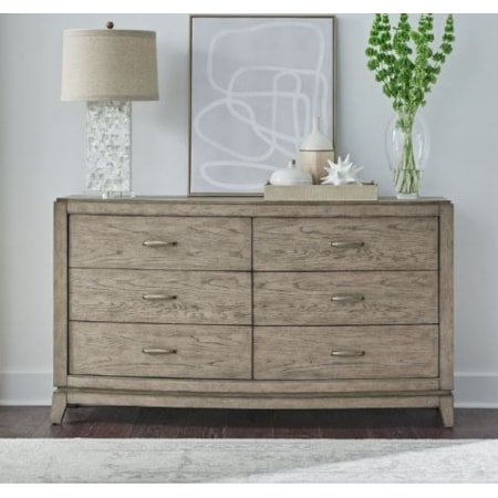 6 DRAWER DRESSER