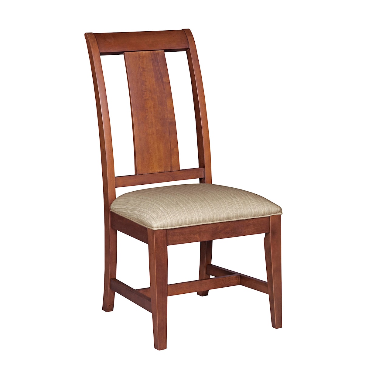 Kincaid Furniture Cherry Park Side Chair Upholstered Seat