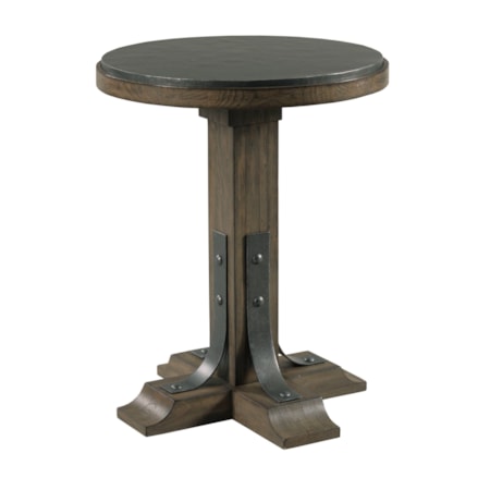 Connor Round Accent Table