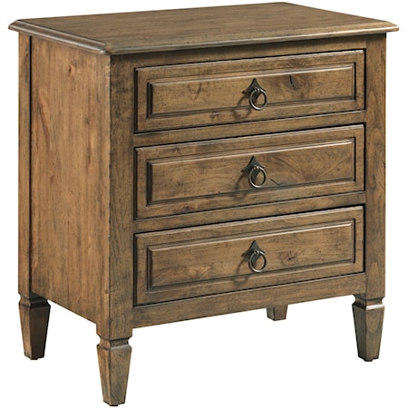 Lloyds Three Drawer Nightstand