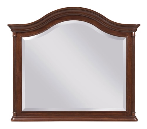 Traditional Arched Landscape Mirror