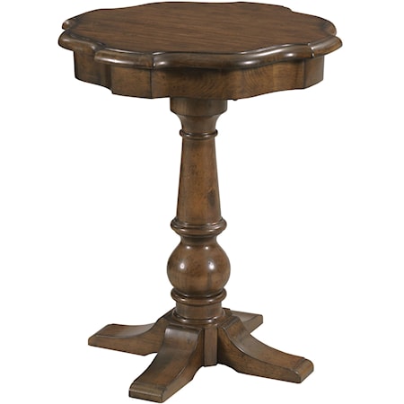 Traditional Byron Round End Table