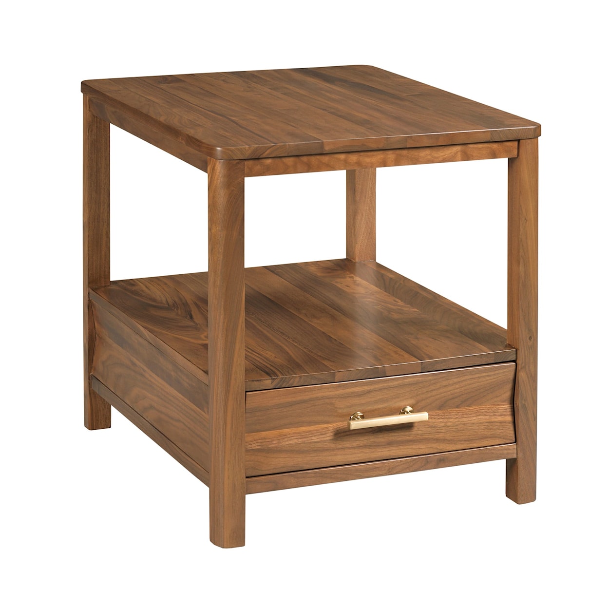 Kincaid Furniture Monogram Walnut Parkway End Table