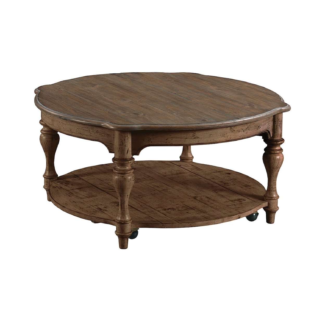 Kincaid Furniture Weatherford Bolton Round Cocktail Table