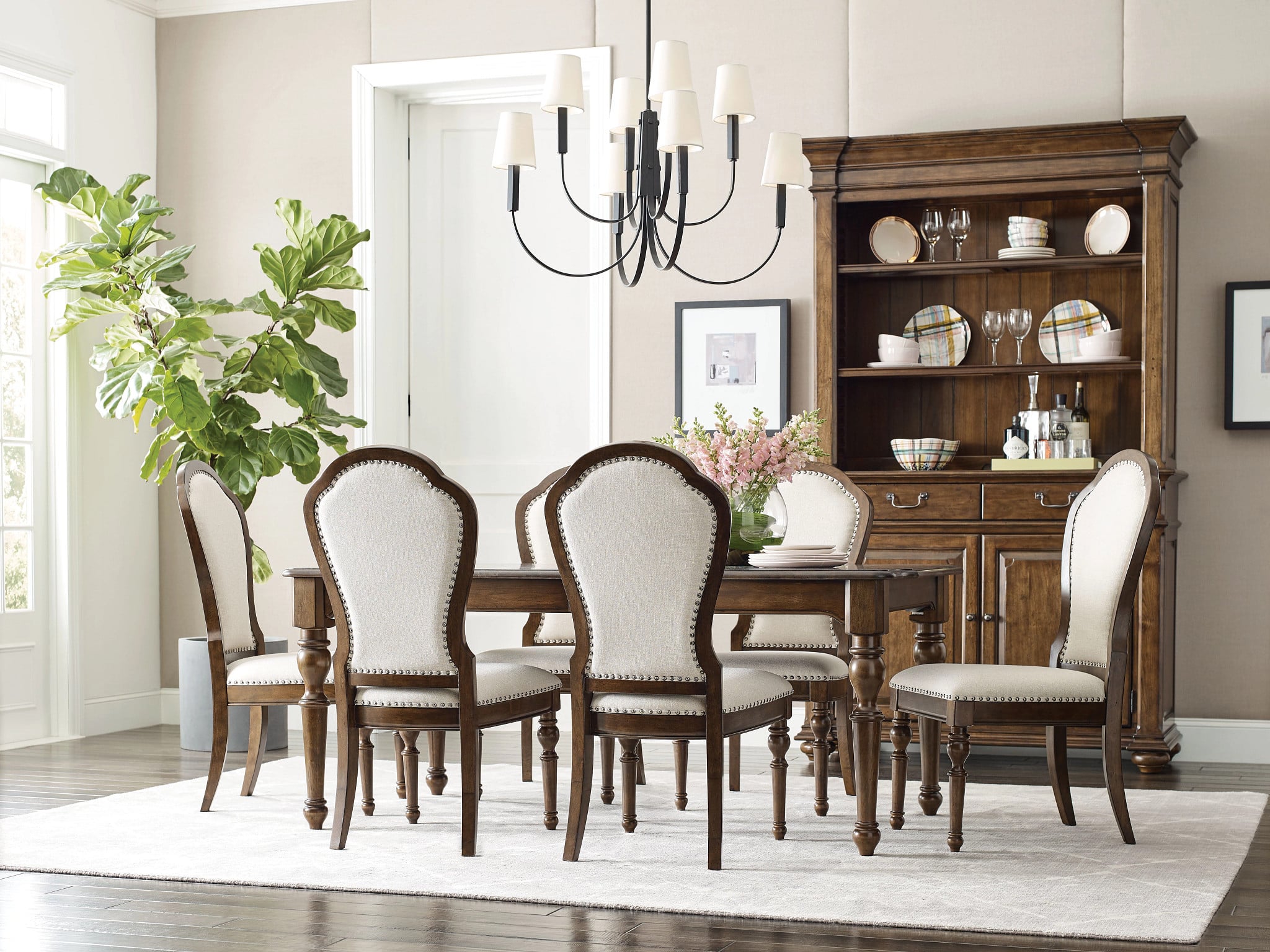 Kirkman Upholstered Back Side Chair