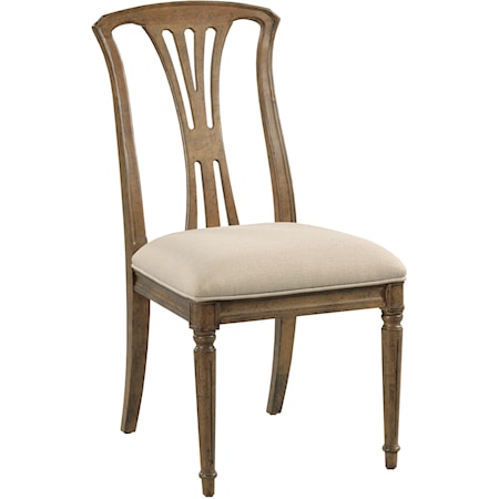 Traditional Solid Wood Fergesen Side Chair