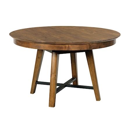 Salter Round Dining Table Complete