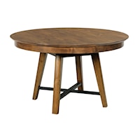 Transitional Round Dining Table