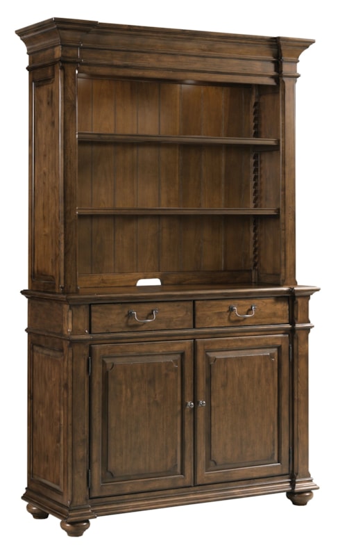 Traditional 2-Door Monte Buffet with Hutch