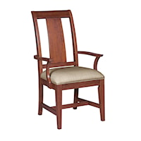 Arm Chair Upholstered Seat