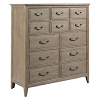Forester Twelve Drawer Mule Chest