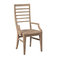 Canton Ladderback Dining Arm Chair