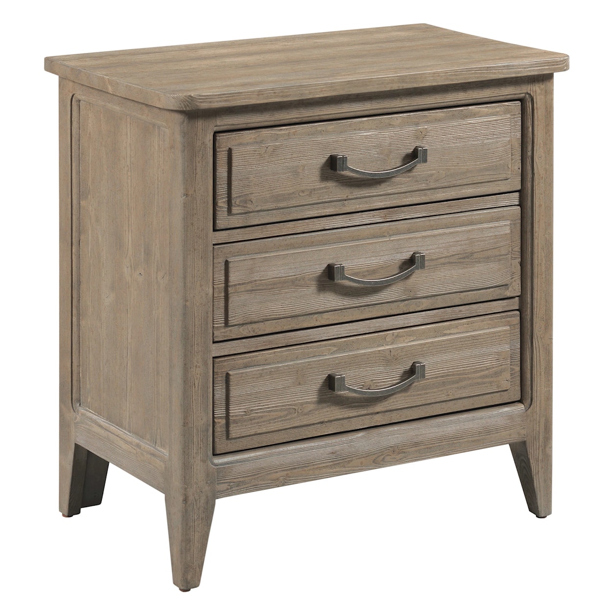 Kincaid Furniture Urban Cottage Eastlake Three Drawer Nightstand