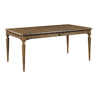 Traditional Solid Wood Nichols Rectangular Dining Table