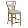 Kincaid Furniture Urban Cottage Larksville Counter Height Spindle Back Chair