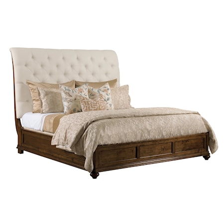 Herndon Queen Upholstered Bed - Complete