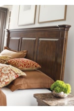 Kincaid Furniture Portolone Queen Monteri Solid Wood Panel Bed