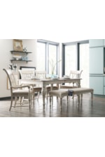 Kincaid Furniture Weatherford Upholstered Belmont Dining Bench