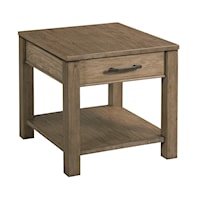 Transitional Madero End Table