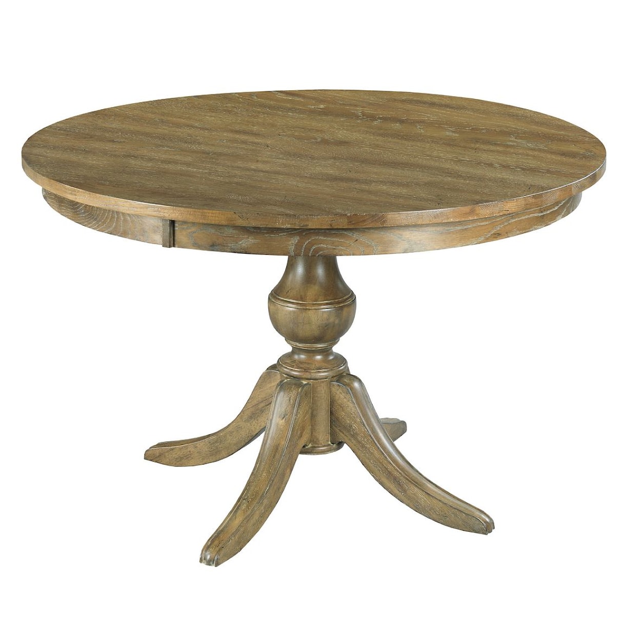 Kincaid Furniture The Nook 44" Round Dining Table w/ Wood Base