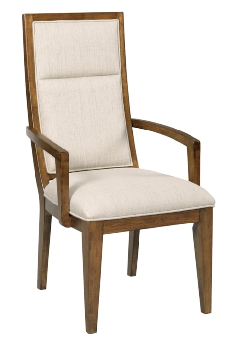 Transitional Dining Arm Chair