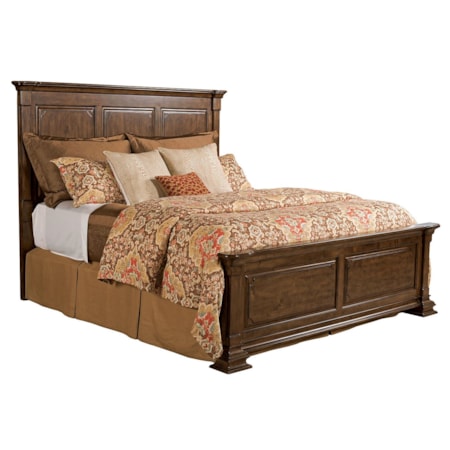 Queen Monteri Panel Bed