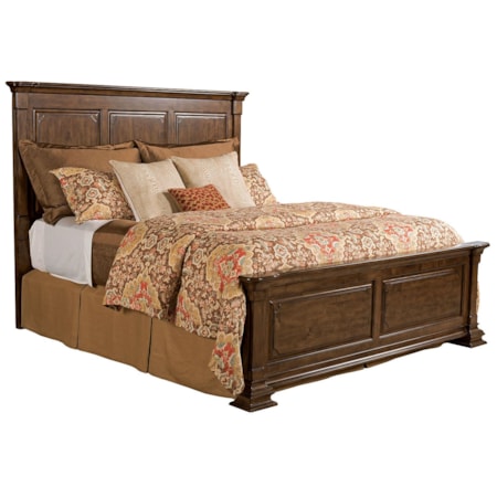 Queen Monteri Panel Bed