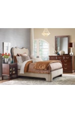 Kincaid Furniture Hadleigh Traditional Bedside Table with Display Shelf