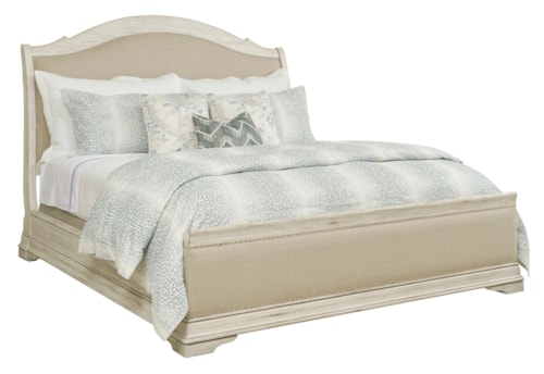 California King Sleigh Bed - Complete