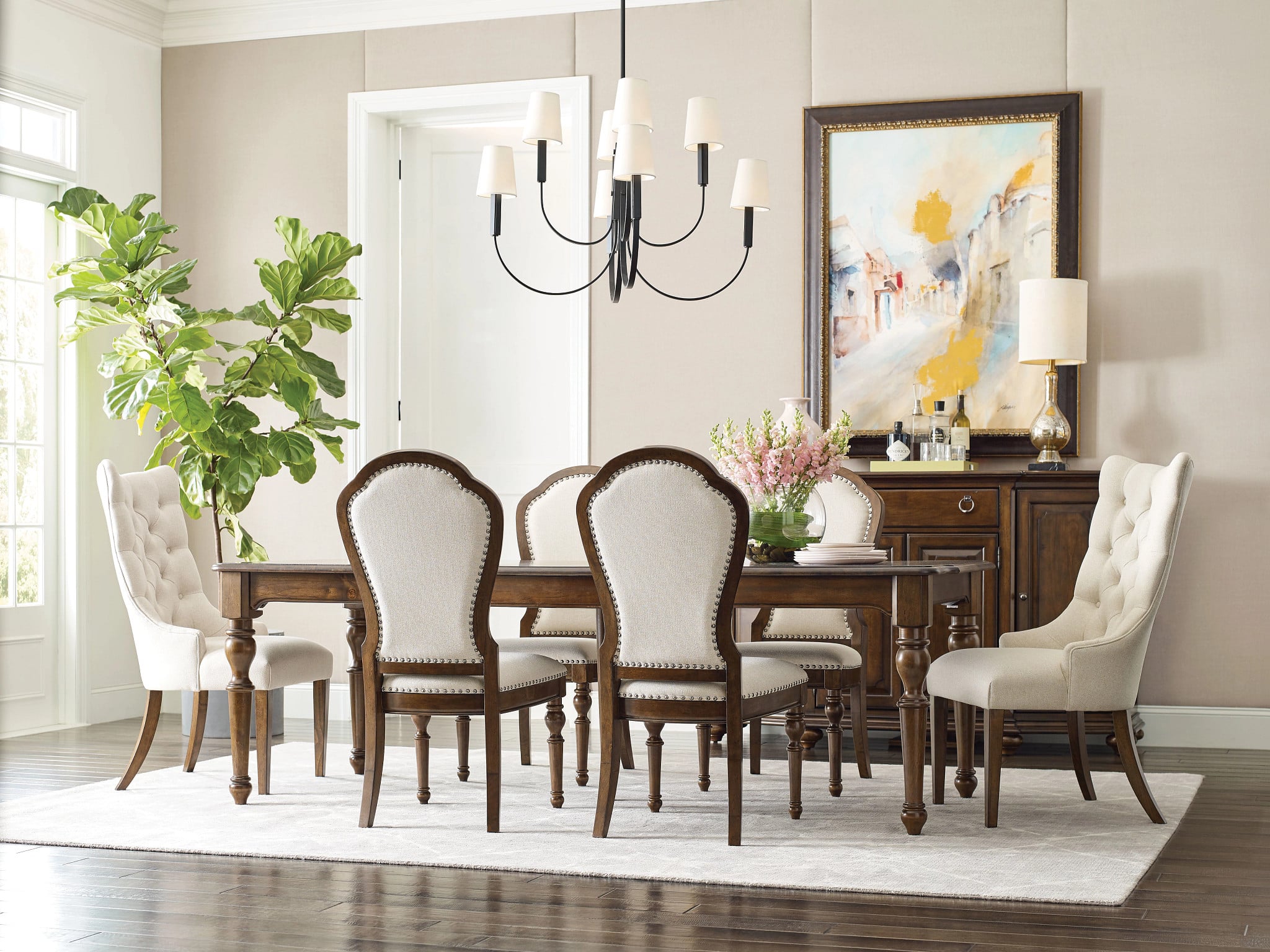 Higgins Upholstered Host Chair