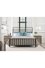 Kincaid Furniture Acquisitions Industrial Sylvan King Metal Bed