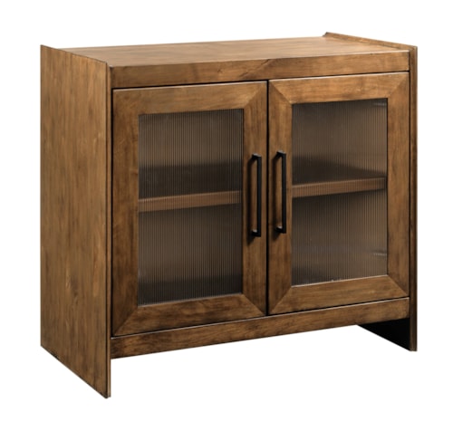 Transitional 2-Door Cabinet