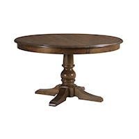 Traditional Byron Round Extendable Dining Table
