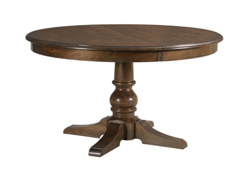Traditional Byron Round Extendable Dining Table