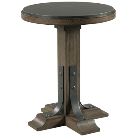 Connor Round Accent Table