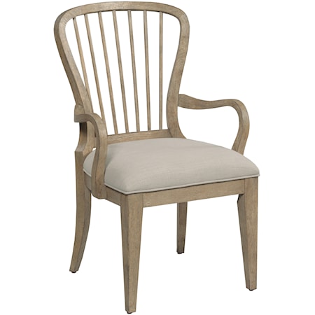 Larksville Spindle Back Arm Chair