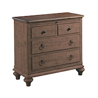 Baldwin Bachelors Chest with Night Light and Electrical Outlet
