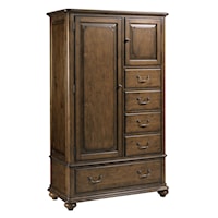 Traditional Witham 5-Drawer Gentlemen's Chest