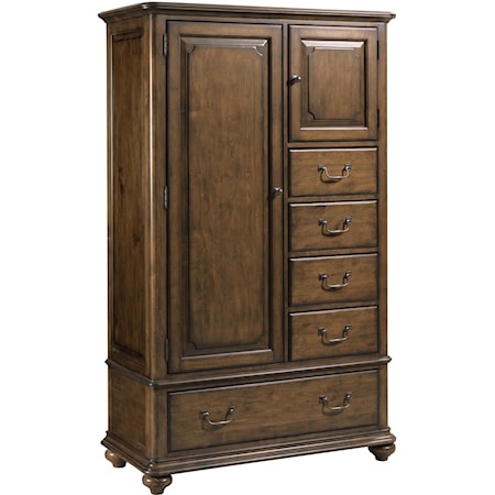 Traditional Witham 5-Drawer Gentlemen's Chest