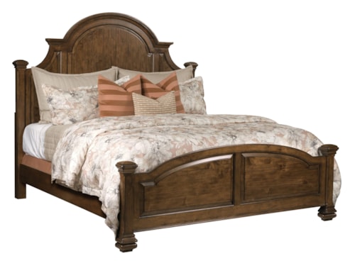 Traditional Allenby Queen Panel Bed