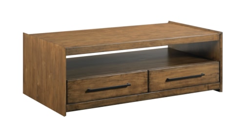 Transitional Rectangular Coffee Table