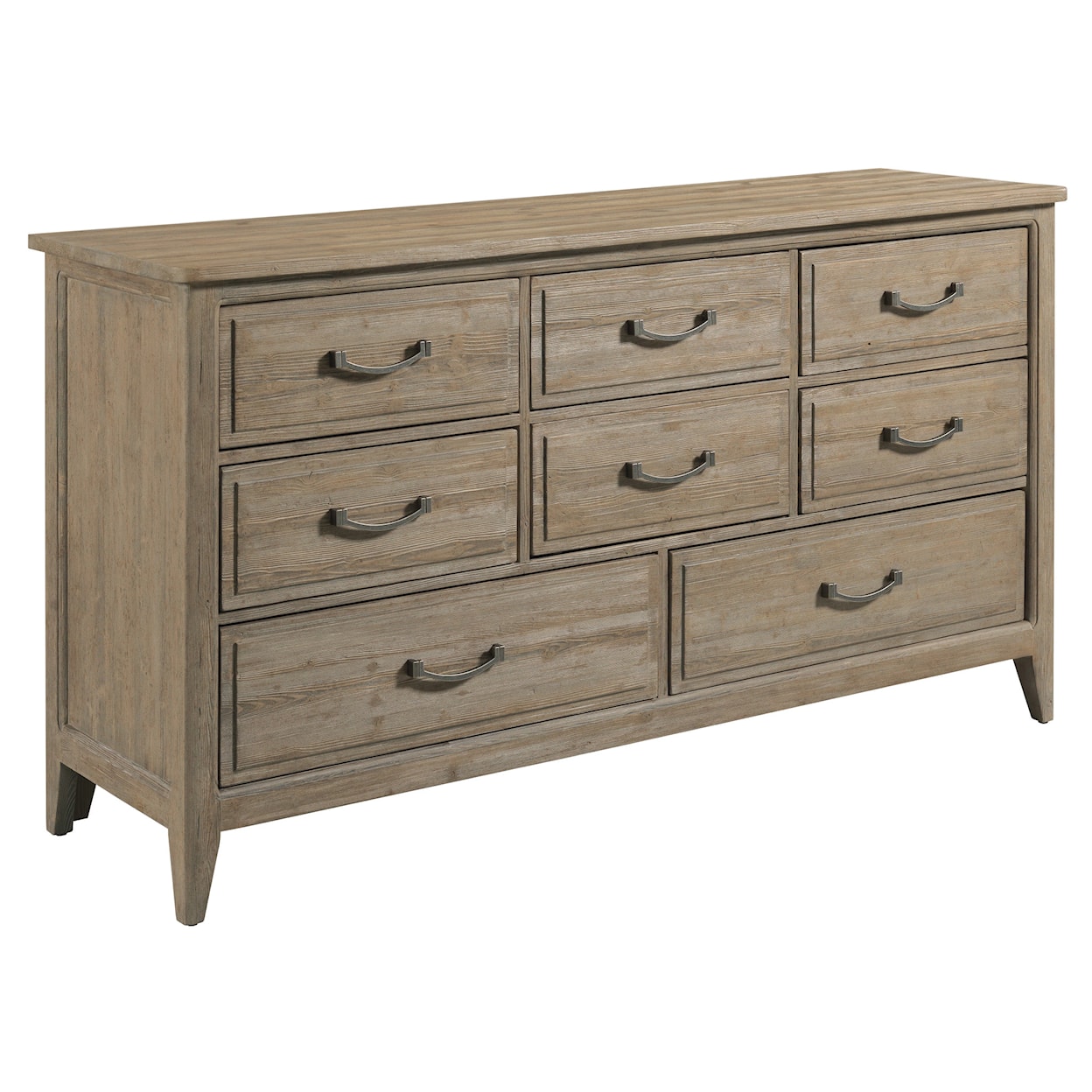 Kincaid Furniture Urban Cottage Bancroft Eight Drawer Dresser