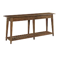 Traditional Solid Wood Atwood Sofa Table
