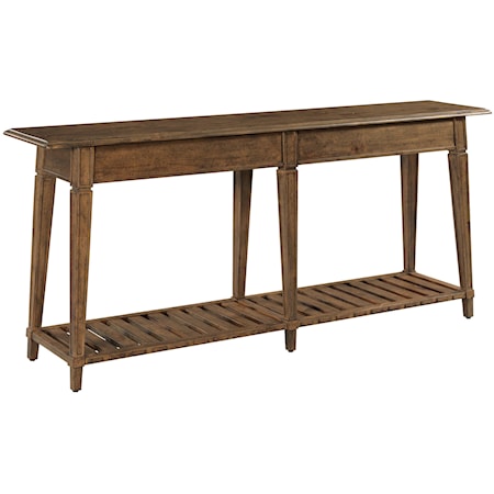 Traditional Solid Wood Atwood Sofa Table