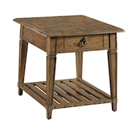 Traditional Atwood Drawer End Table
