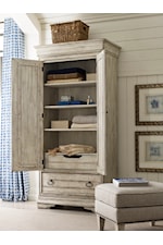 Kincaid Furniture Selwyn Bryant Armoire with Removable Closet Rod