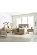 Kincaid Furniture Symmetry Contemporary Incline Solid Wood Queen Upholstered Bed