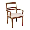 Kincaid Furniture Monogram Walnut Clubhouse Arm Chair