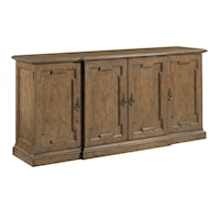 Traditional Solid Wood Ashcroft Breakfront Sideboard