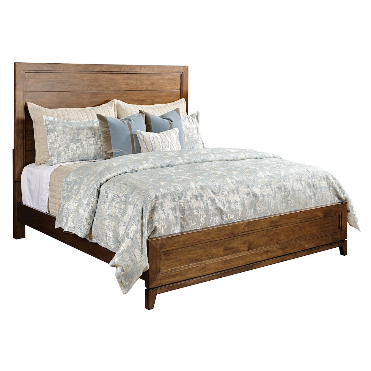 Kincaid Furniture Abode Schafer King Panel Bed Complete